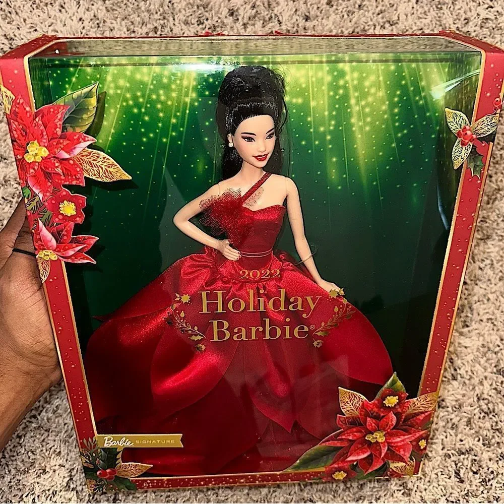 Barbie | Toys | Barbie Signature222 Holiday Barbie Doll Black Hair Asian  Nib